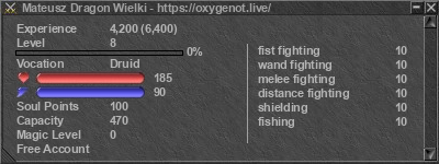 Signature for player Mateusz Dragon Wielki