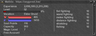 Signature for player Matilda