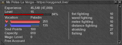 Signature for player Me Pelas La Verga