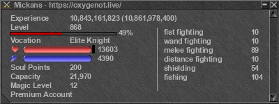 Signature for player Mickans