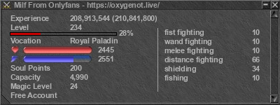 Signature for player Milf From Onlyfans