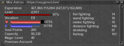 Signature for player Mini Astroo