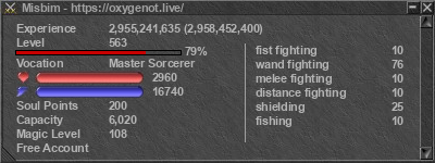 Signature for player Misbim