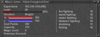 Signature for player Misco Jones