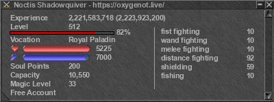 Signature for player Noctis Shadowquiver