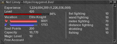 Signature for player Not Limey