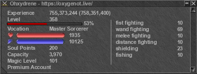 Signature for player Ohxydrene