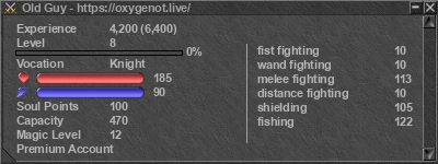 Signature for player Old Guy