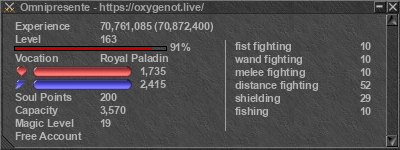 Signature for player Omnipresente