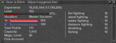Signature for player Ornn is Bitch
