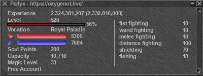 Signature for player Pallyx