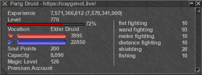Signature for player Parig Druid