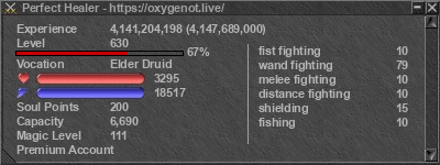 Signature for player Perfect Healer