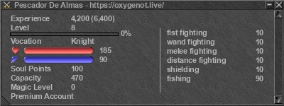 Signature for player Pescador De Almas