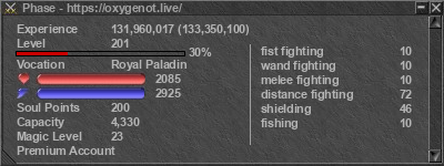 Signature for player Phase