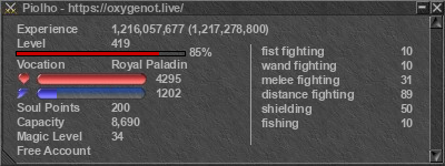 Signature for player Piolho