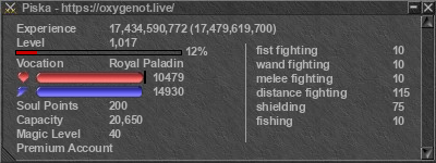 Signature for player Piska