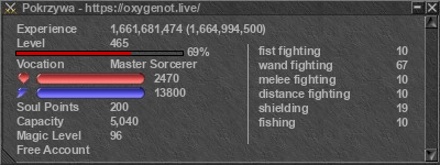 Signature for player Pokrzywa