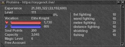 Signature for player Proteins