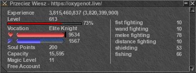 Signature for player Przeciez Wiesz