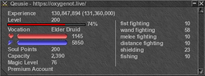 Signature for player Qeusie