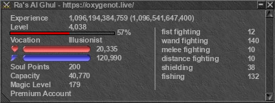 Signature for player Ra's Al Ghul