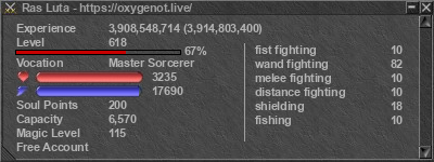 Signature for player Ras Luta