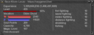 Signature for player Rece Ktore Leczo