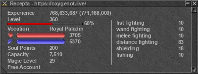 Signature for player Recepta