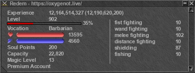 Signature for player Redem