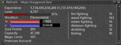 Signature for player Refrezh