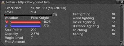 Signature for player Retsu