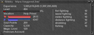 Signature for player Rihkku