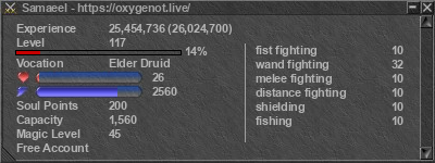 Signature for player Samaeel