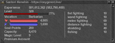 Signature for player Santori Kenshin