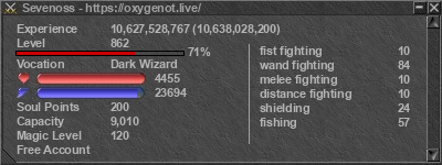 Signature for player Sevenoss