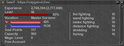 Signature for player Sewif