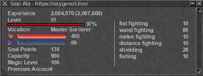 Signature for player Sexi Ala