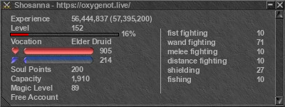 Signature for player Shosanna