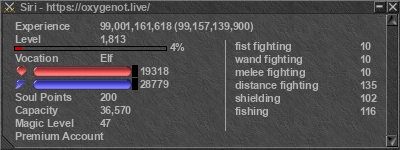 Signature for player Siri