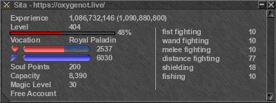 Signature for player Sita