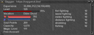 Signature for player Slaggan