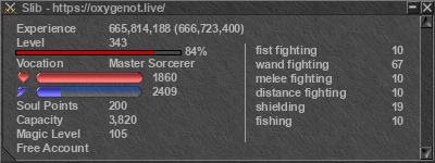 Signature for player Slib