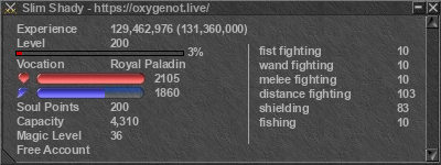 Signature for player Slim Shady