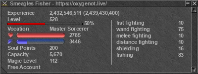 Signature for player Smeagles Fisher