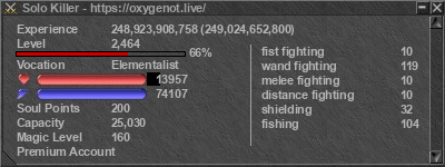 Signature for player Solo Killer