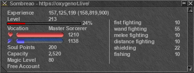 Signature for player Sombreao