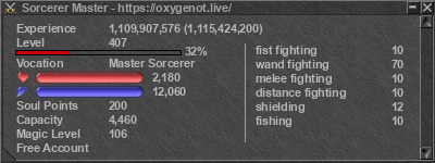 Signature for player Sorcerer Master