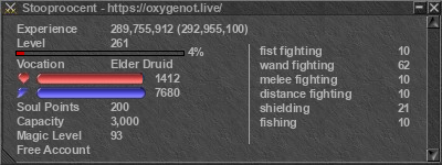 Signature for player Stooproocent