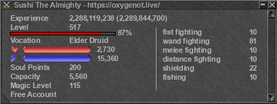 Signature for player Sushi The Almighty